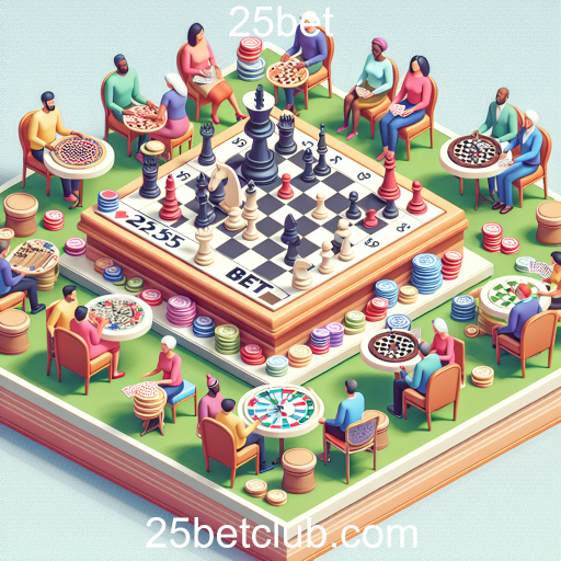 Descubra o Mundo dos Jogos de Mesa no 25bet